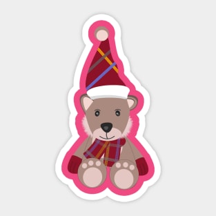 The Puppies of the Magic Forest - Orsetto Papu Sticker